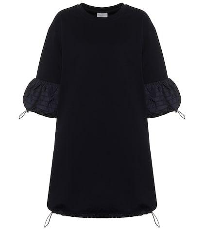 Moncler Toggle-trimmed Cotton Minidress