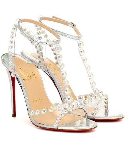 Christian Louboutin Faridaravie 100 Pvc Sandals