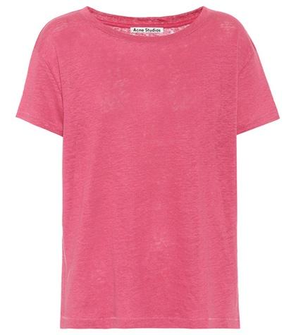 Acne Studios Eldora Linen T-shirt