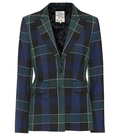Ganni Blenda Plaid Jacket