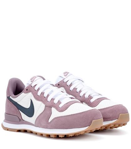 Stella Mccartney Nike Internationalist Suede Sneakers