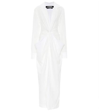 Jacquemus La Robe Bolso Longue Dress