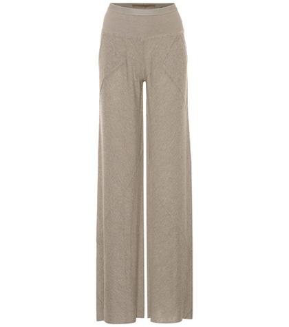 Rick Owens Wool And Angora-blend Trousers