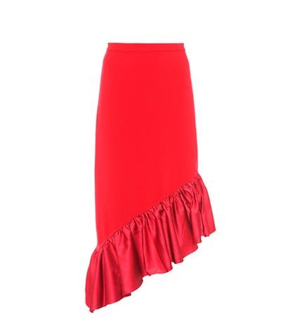 Mcq Alexander Mcqueen Asymmetric Skirt