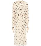 Nanushka Zahara Polka-dot Chiffon Dress