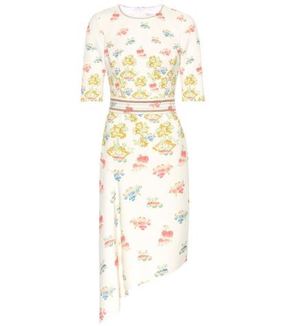 Preen By Thornton Bregazzi Floral-printed Cady Dress