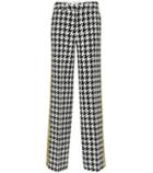 Gucci Houndstooth Wool-blend Pants