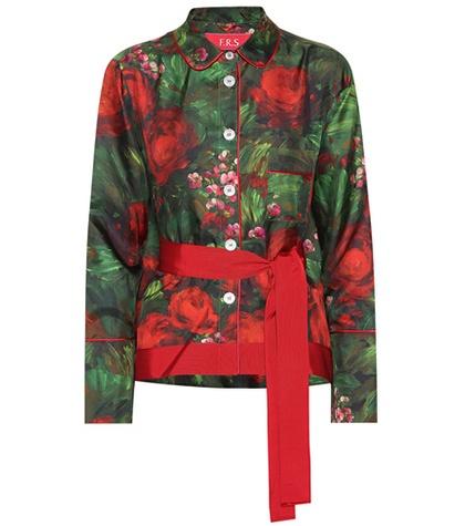 Woolrich Agon Printed Silk Shirt
