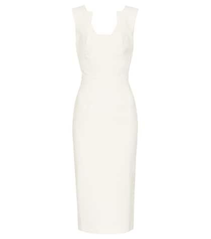 Jil Sander Coleby Crêpe Midi Dress
