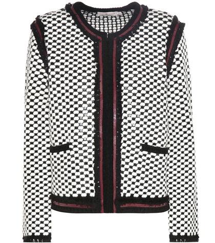 Tory Burch Petra Wool-blend Cardigan