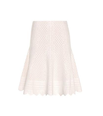 Alexander Mcqueen Jacquard-knit Skirt