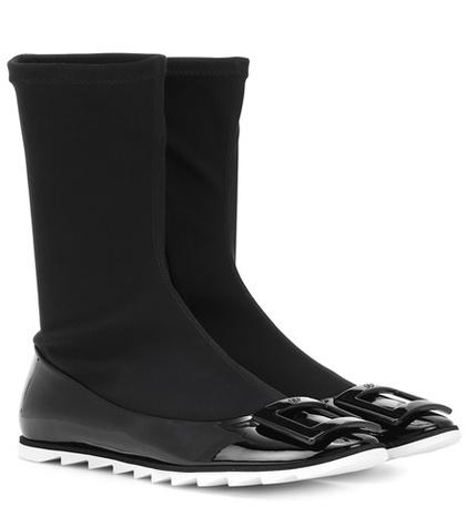 Roger Vivier Viv Gommette Ankle Boots