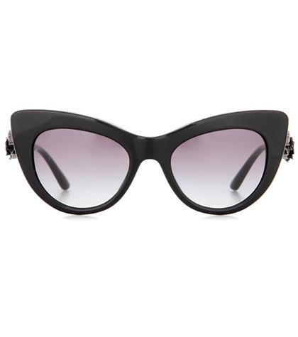 Dolce & Gabbana Embellished Cat-eye Sunglasses