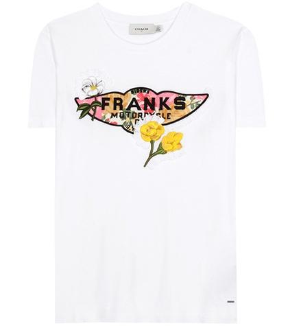 Coach Appliquéd Cotton T-shirt
