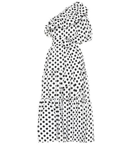 Lisa Marie Fernandez Arden Polka-dot Linen Dress
