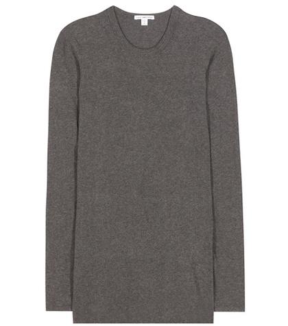 Shrimps Cotton-blend Long-sleeved T-shirt