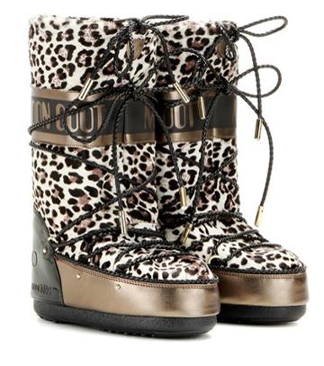 Jimmy Choo X Moon Boot Mb Classic Lea Leather And Calf Hair Boots