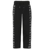 Max Mara Embroidered Cotton Sweatpants