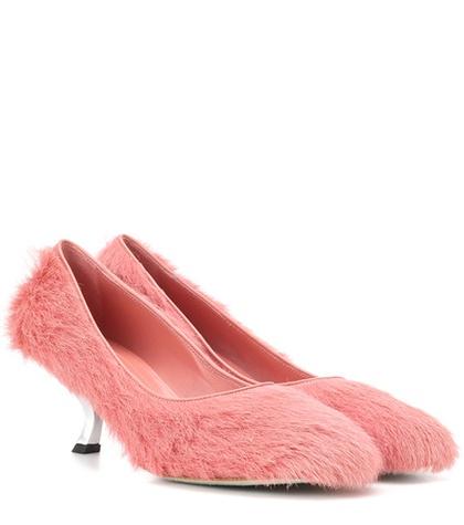 Marni Calf Hair Pumps