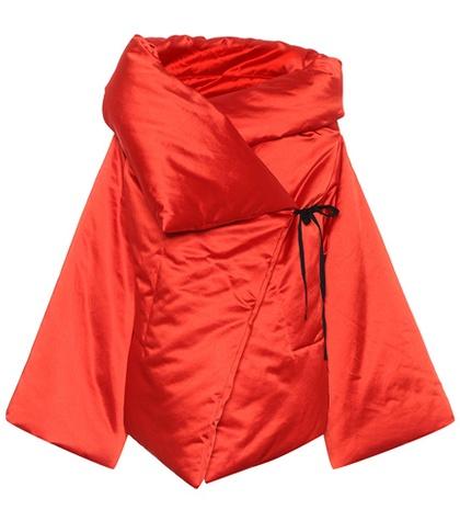 Isa Arfen Satin Wrap Jacket
