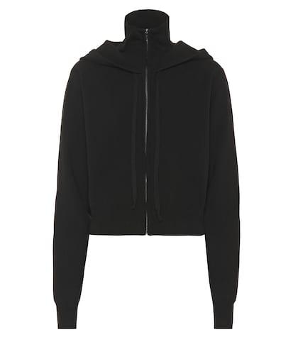 Live The Process Crop Knit Hoodie