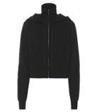 Live The Process Crop Knit Hoodie