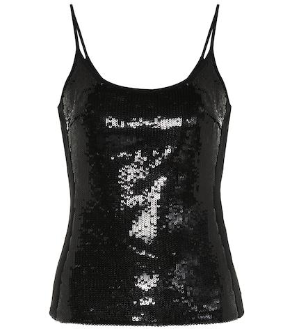 David Koma Sequined Tank Top