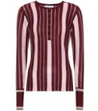 Gabriela Hearst Striped Cashmere And Silk Top