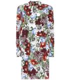Fendi Mirela Floral-printed Silk Dress