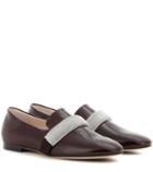 Acne Studios Embellished Leather Loafers