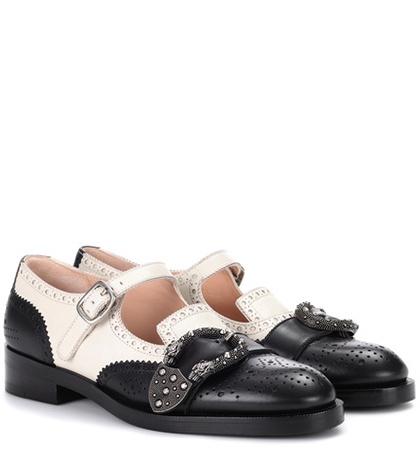 Prada Queercore Brogue Monk Shoes