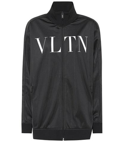 Valentino Printed Jersey Track Jacket