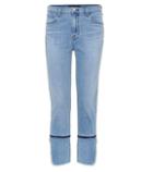 J Brand Ruby High-rise Cropped Jeans