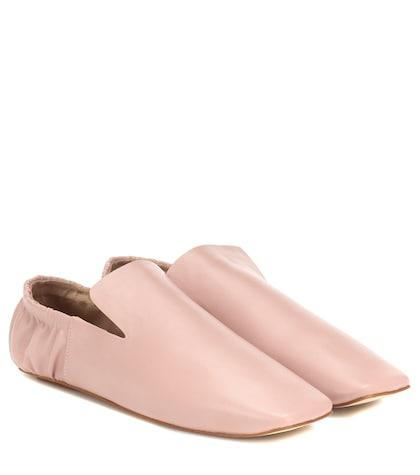Joseph Noa Faux Leather Loafers