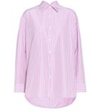 Balenciaga Cotton-blend Striped Shirt