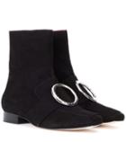 Mother Biturbo Suede Ankle Boots