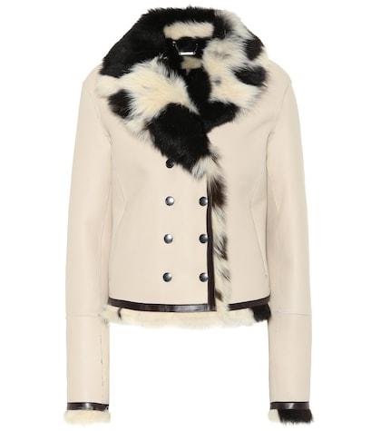Chlo Reversible Leather And Fur Jacket
