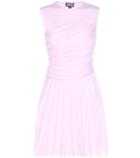 Stella Mccartney Draped Pleated Wool Dress