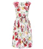 Roger Vivier Floral-printed Cotton Dress