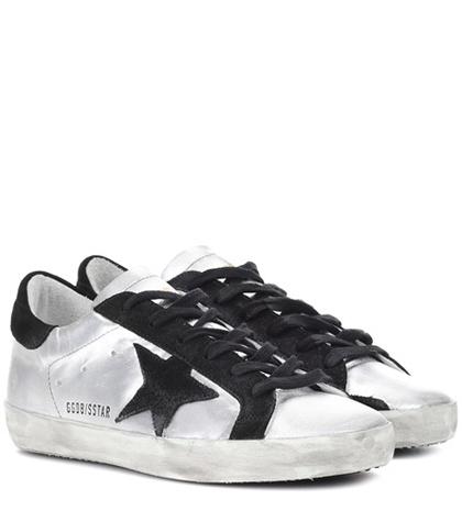 Golden Goose Deluxe Brand Superstar Metallic Leather Sneakers