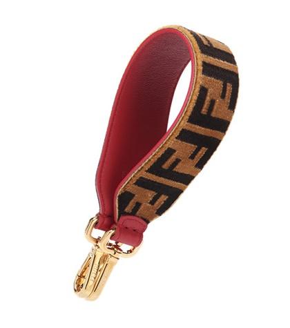 Fendi Mini Strap You Velvet Bag Strap