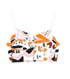 Equipment Tribal Party Printed Cotton Crop Top