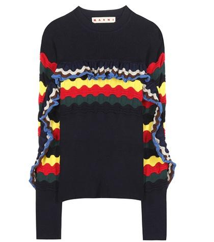 Marni Striped Cotton Sweater