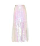 Christopher Kane Sequin-embellished Silk Skirt