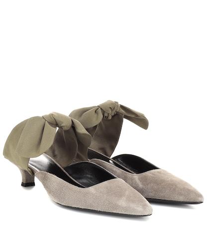 Valentino Coco Suede Mules