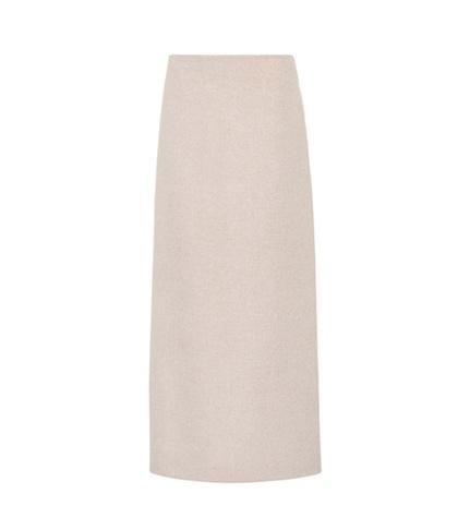 Aquazzura Ernst Virgin Wool Skirt