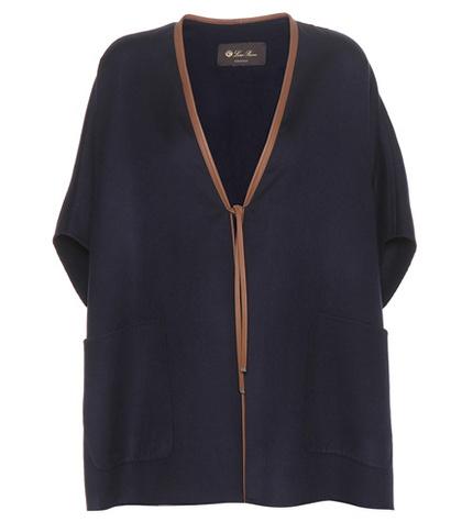 Larsson & Jennings Miley Cashmere And Silk Cape