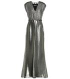Max Mara Bacio Metallic Dress