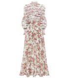 Zimmermann Radiate Linen And Silk Gown