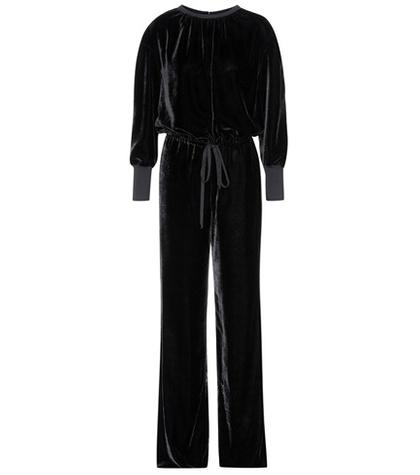 Carolina Herrera Velvet Jumpsuit